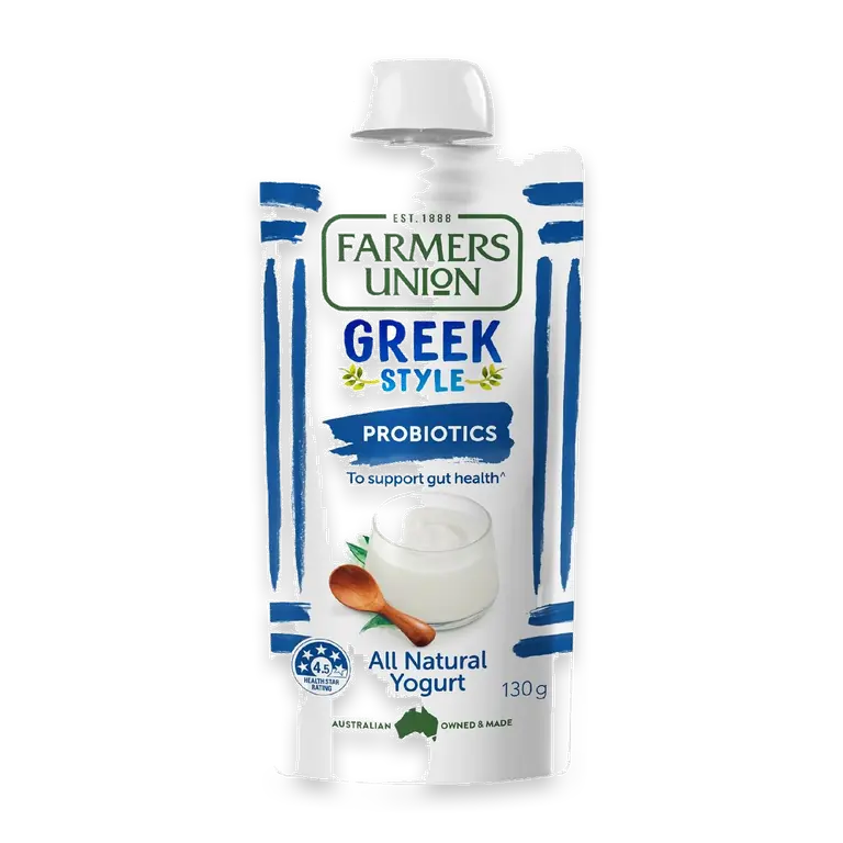 Greek Style Yoghurt Pouch Natural