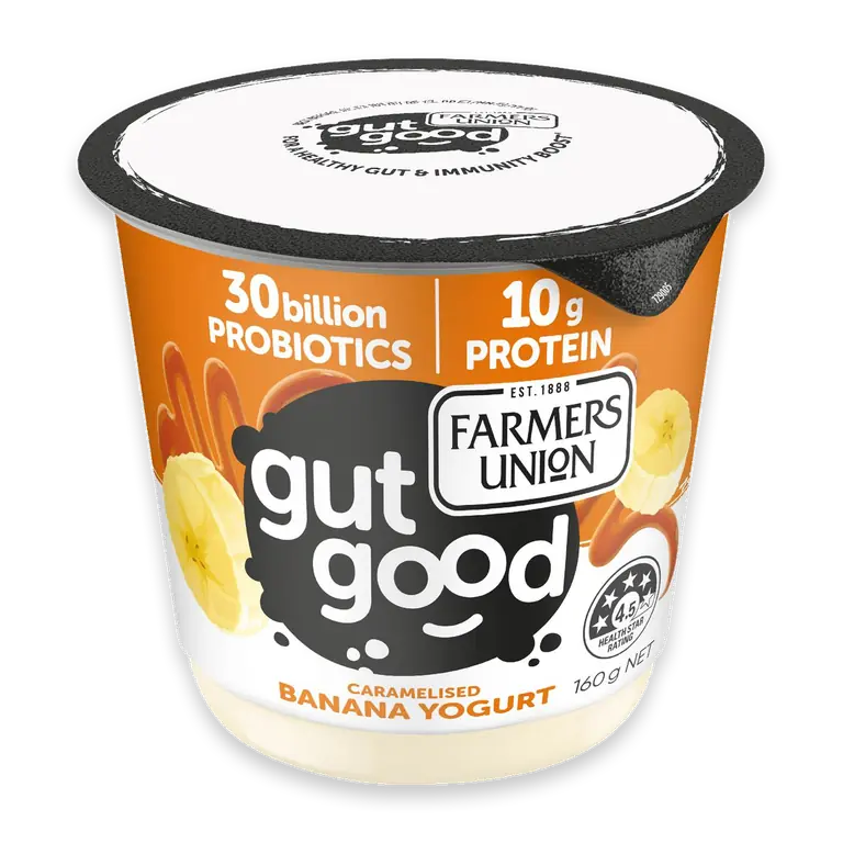 Gut Good Greek Style Yoghurt Caramalised Banana