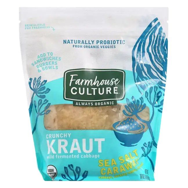 Kraut, Crunchy, Sea Salt Caraway
