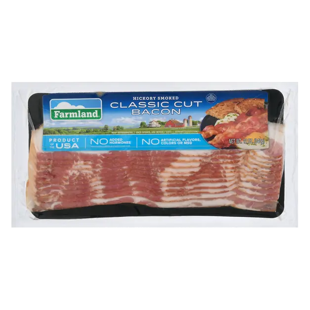 Hickory Smoked Classic Cut Bacon Sliced