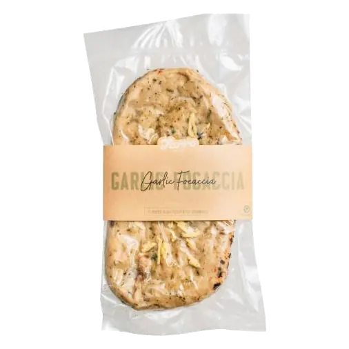 Spelt Garlic Focaccia