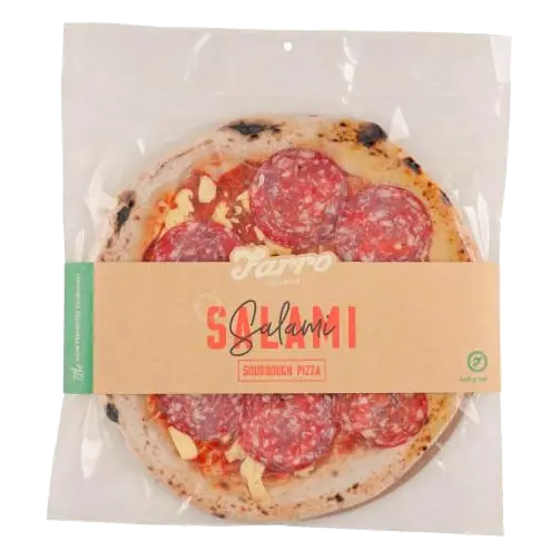 Organic Spelt Pizza Salami 10in