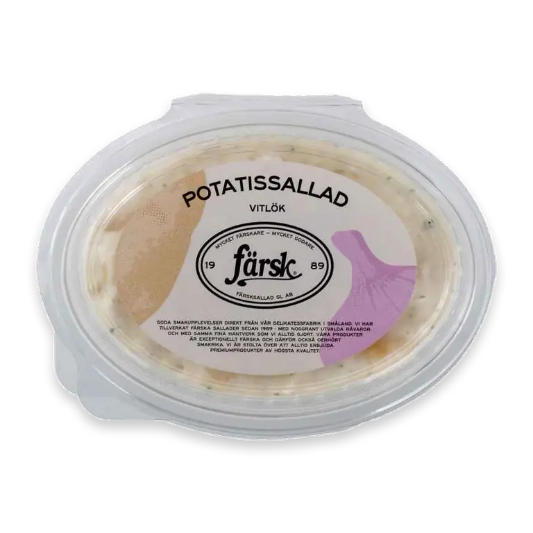 Potatissallad vitlök