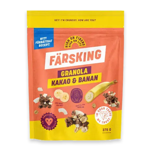 Kakao Banan Granola