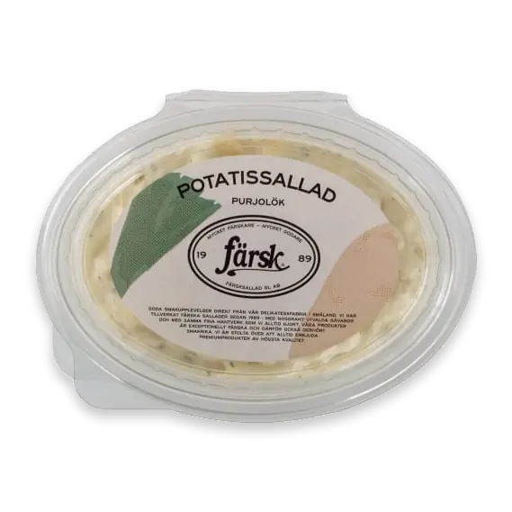 Potatissallad Purjo