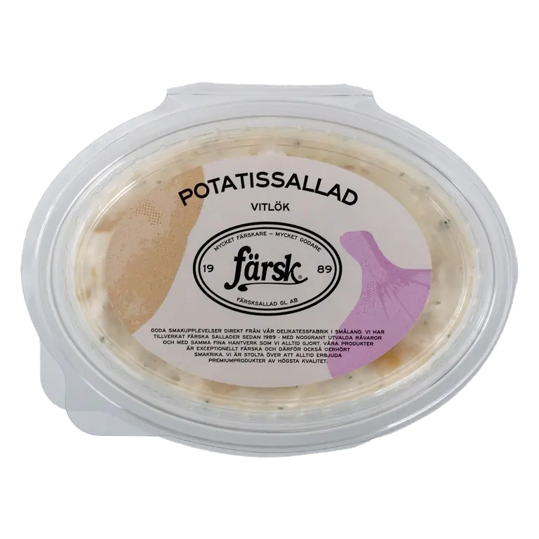 Potatissallad Vitlök