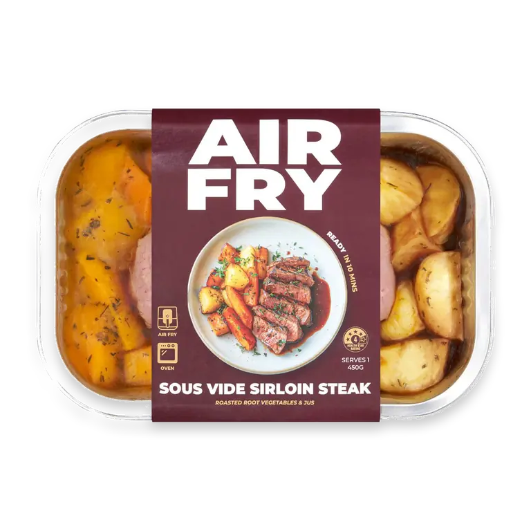 Air Fry Sous Vide Sirloin Steak