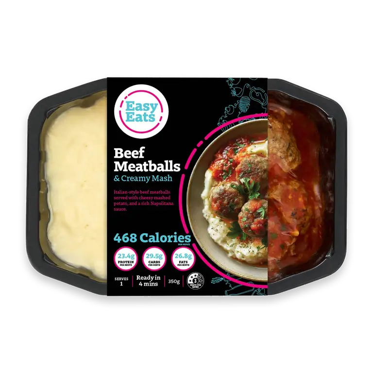 Beef Meatballs & Mash