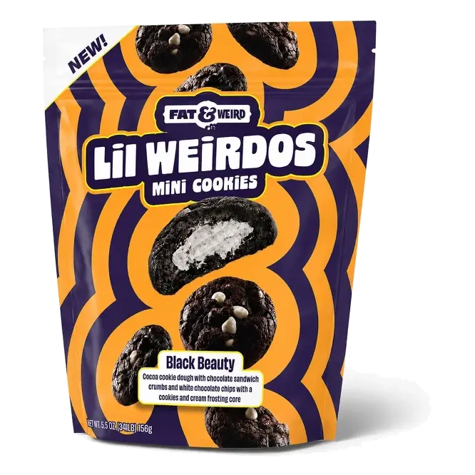 Fat and Weird Lil' Weirdo's Black Beauty Cookies, 5.5oz