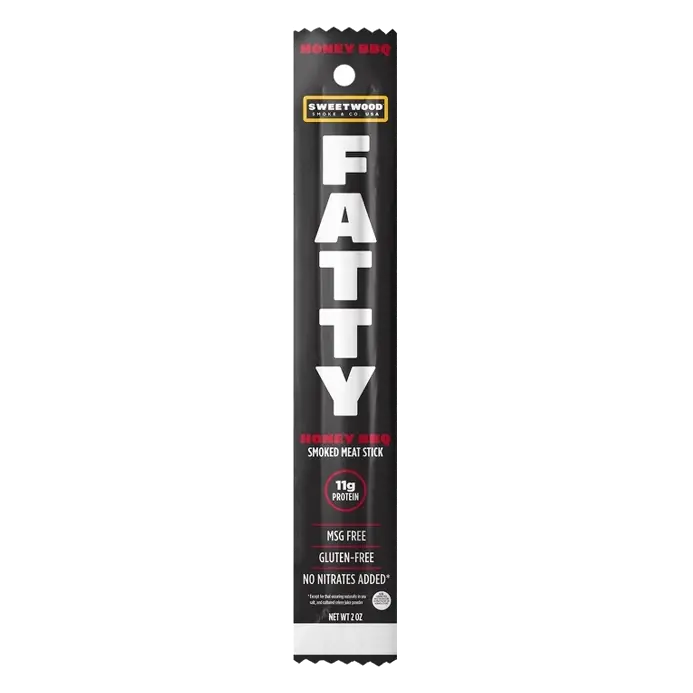 Fatty Honey BBQ Meat Stick, 2oz