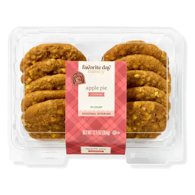 Apple Pie Cookies - 12.5oz/10ct - Favorite Day™