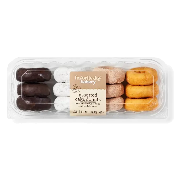 Assorted Cake Donuts - 11oz/12ct - Favorite Day