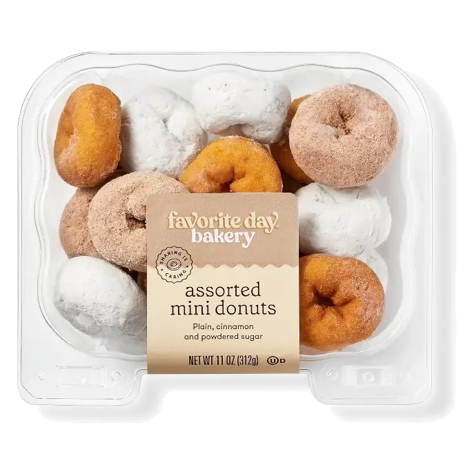 Assorted Mini Donuts - 11oz - Favorite Day