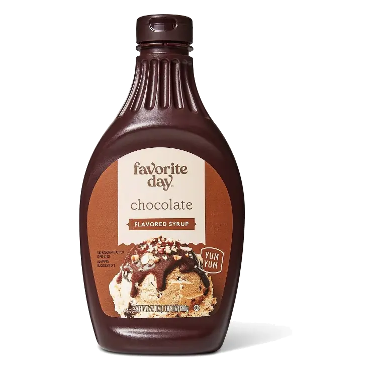 Chocolate Flavored Syrup - 24oz - Favorite Day