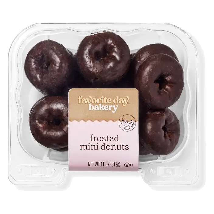 Chocolate Mini Donuts - 11oz - Favorite Day™