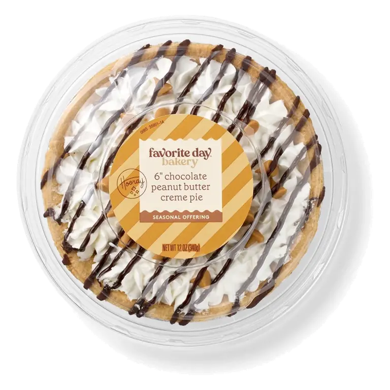 Chocolate Peanut Butter Creme 6" Dessert Pie - 12oz - Favorite Day™