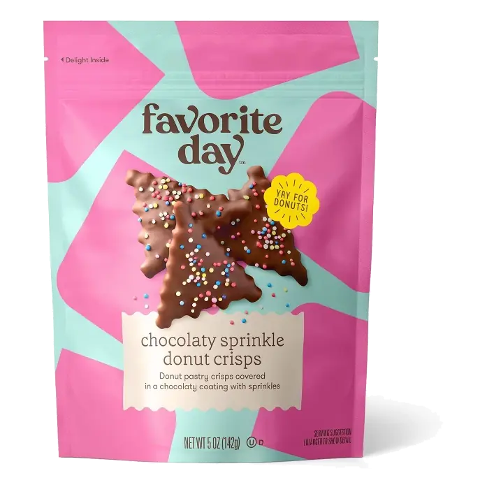 Chocolatey Sprinkle Donut Crisp - 5oz - Favorite Day™