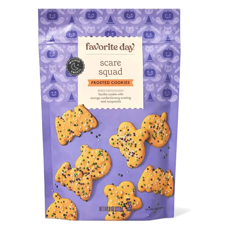 Coated Halloween Cookie Bites - 8oz - Favorite Day™