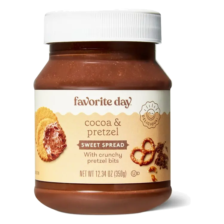 Cocoa and Pretzel Sweet Spread - 12.34oz - Favorite Day