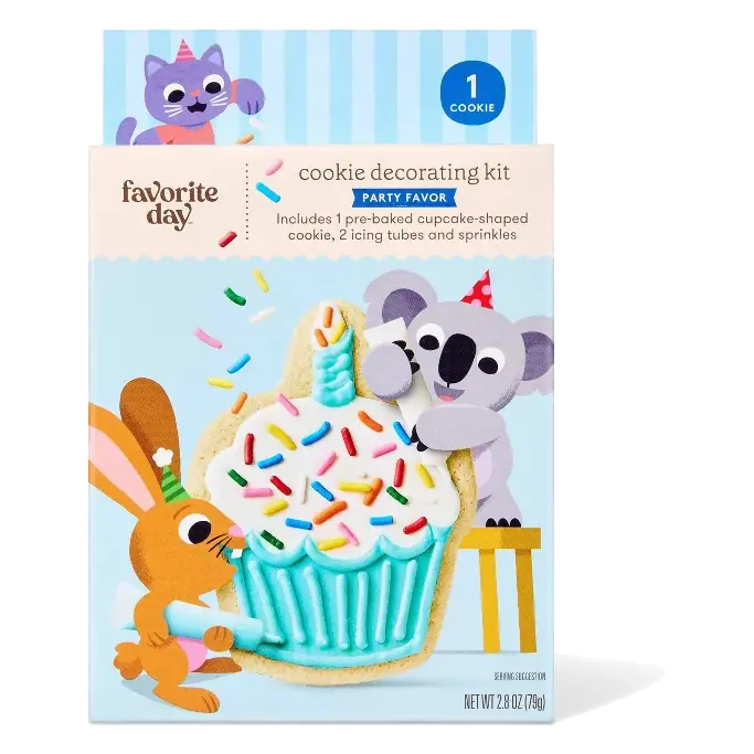 Cookie Decorating Kit Party Favors - 2.8oz - Favorite Day™
