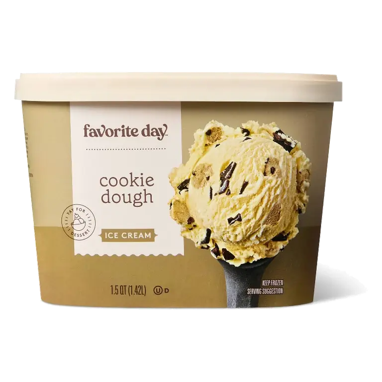 Cookie Dough Ice Cream - 48oz - Favorite Day