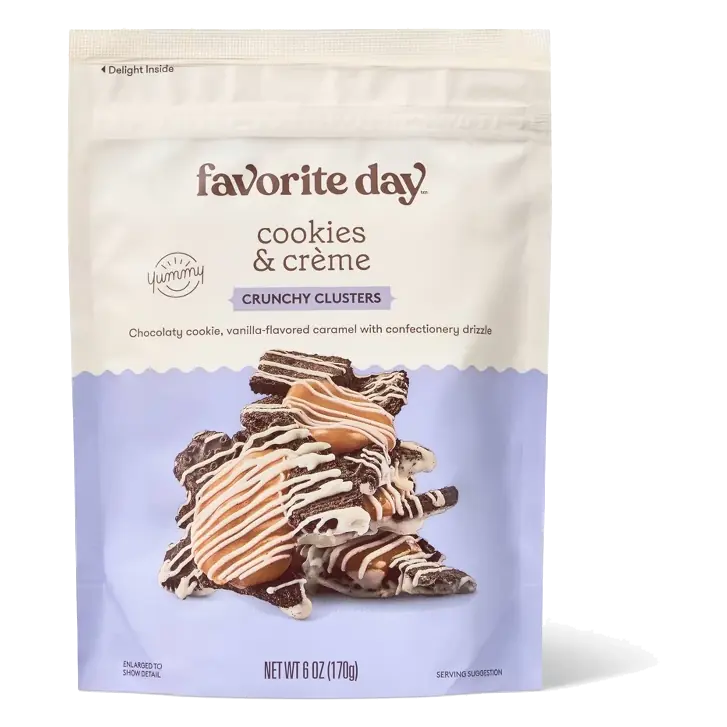 Cookies and Creme Crunchy Clusters - 6oz - Favorite Day™