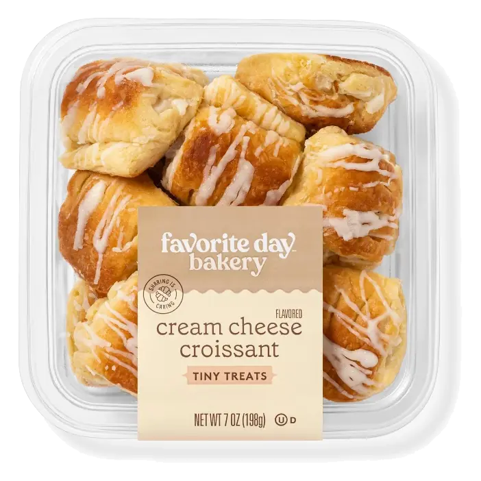 Cream Cheese Croissant Tiny Treats - 7oz/10ct - Favorite Day