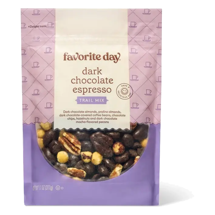 Dark Chocolate Espresso Trail Mix - 11oz - Favorite Day™