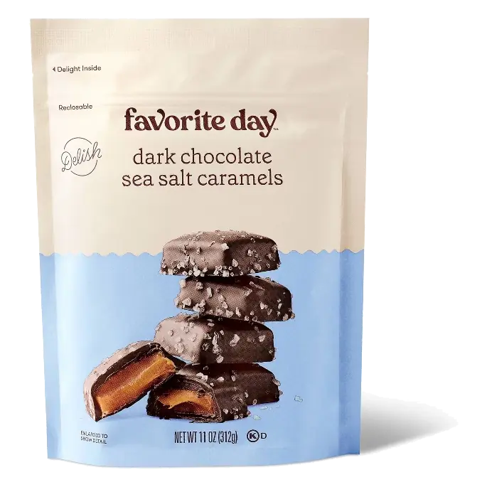 Dark Chocolate Sea Salt Caramels