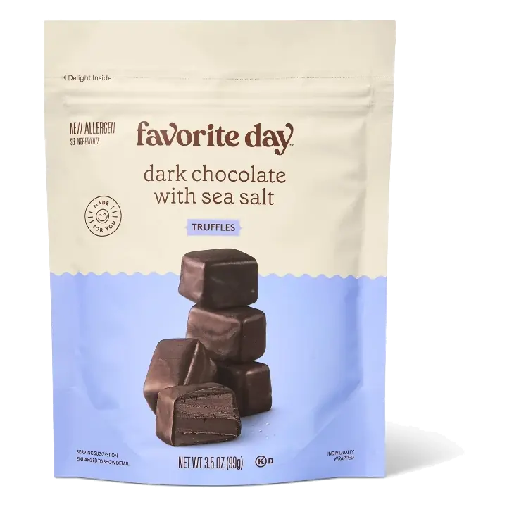 Dark Chocolate with Sea Salt Truffles