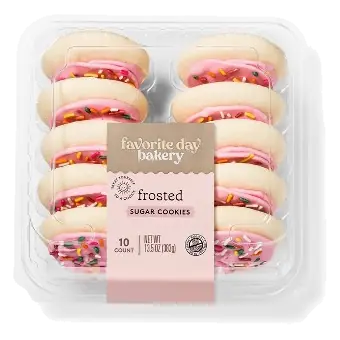 Frosted Sugar Cookies