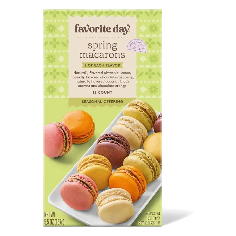 Frozen Spring Macarons, 5.5oz/12ct Favorite Day