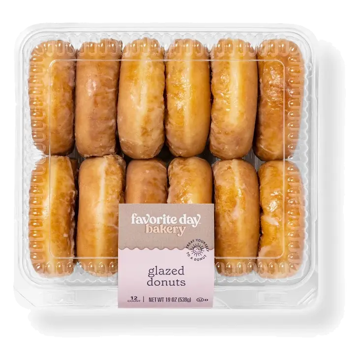 Glazed Donuts - 19oz/12ct - Favorite Day