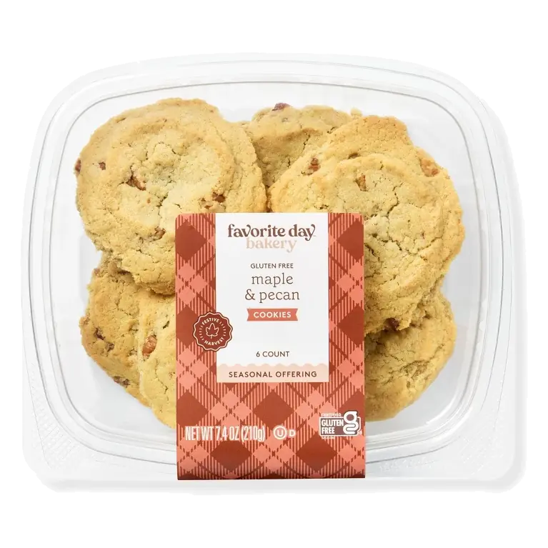 Gluten Free Maple Pecan Cookies - 7.4oz/6ct - Favorite Day™