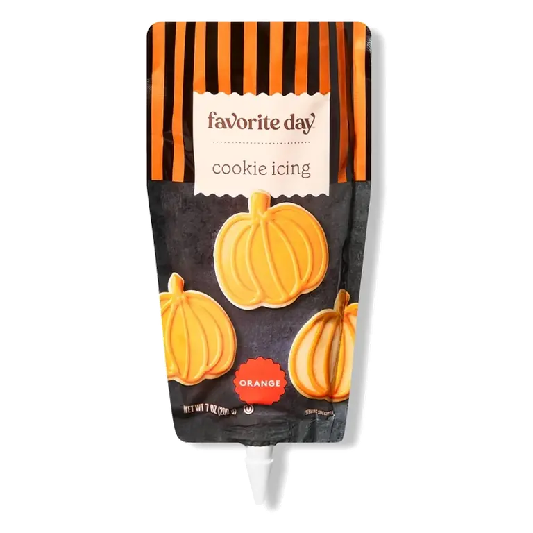 Halloween Orange Cookie Icing - 7oz - Favorite Day™