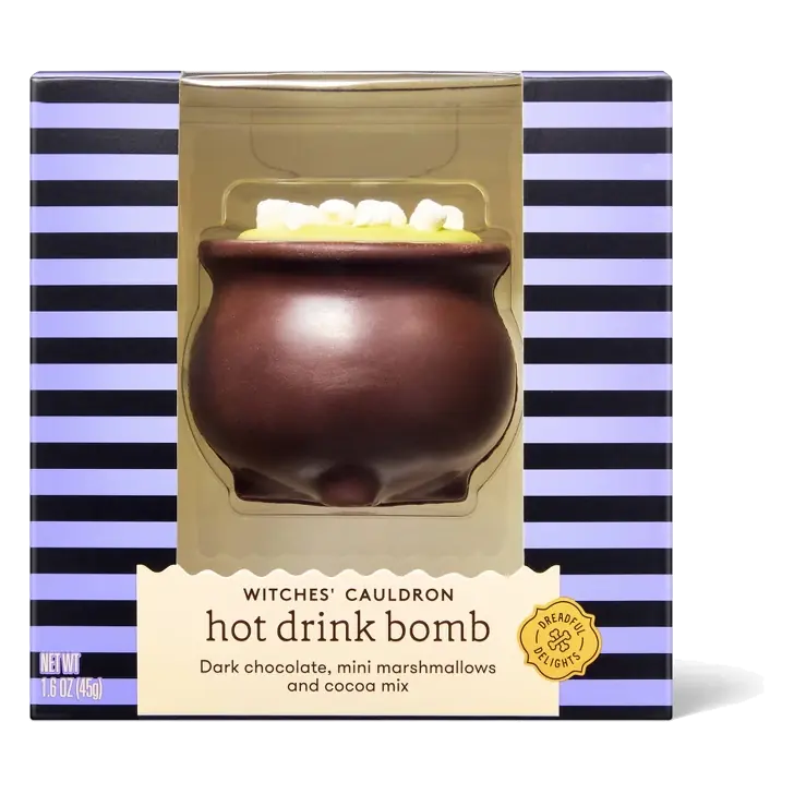 Halloween Witches' Cauldron Hot Drink Bomb, 1.6oz