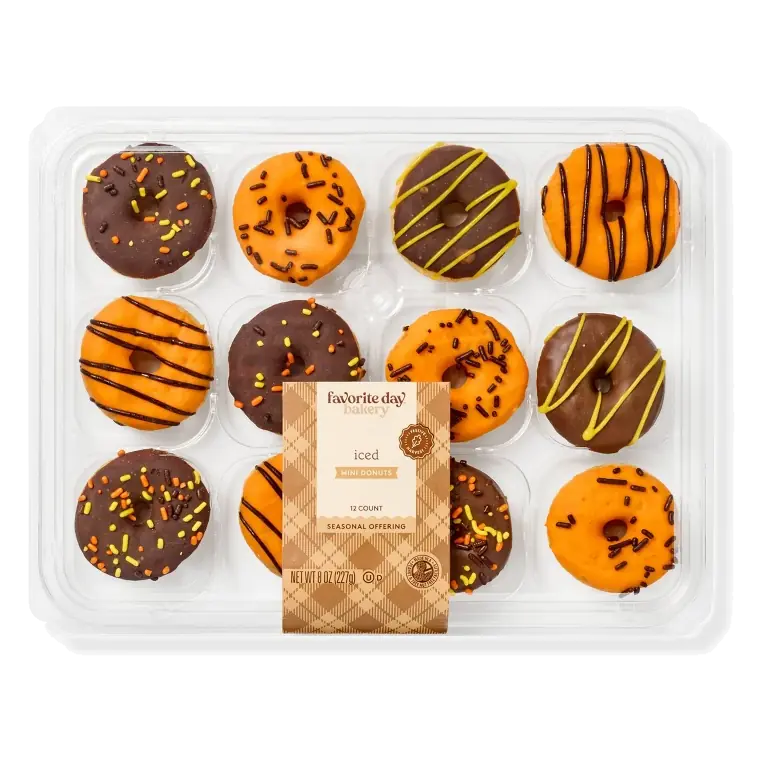 Harvest Mini Donuts - 8oz/12ct - Favorite Day™