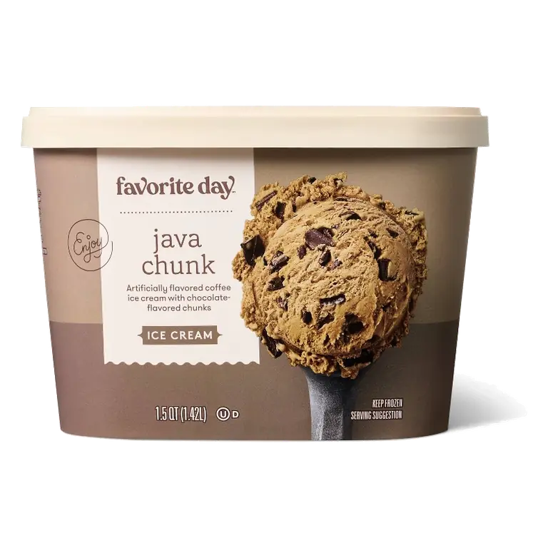 Java Chunk Coffee Ice Cream - 48 fl oz - Favorite Day