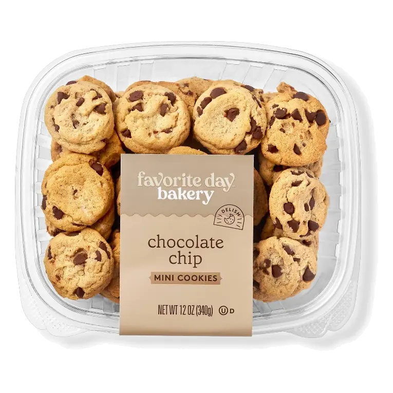 Mini Chocolate Chip Cookies - 12oz - Favorite Day