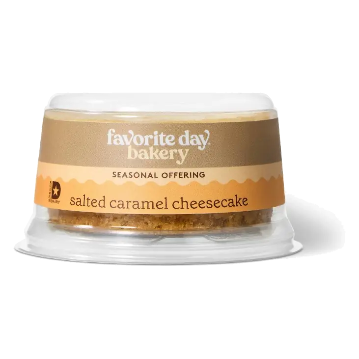 Mini Salted Caramel Cheesecake - 5oz - Favorite Day™
