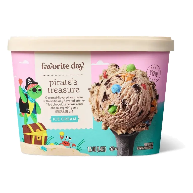 Pirate’s Treasure Ice Cream - 48 fl oz - Favorite Day™