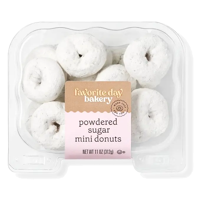 Powdered Sugar Mini Donuts - 11oz - Favorite Day