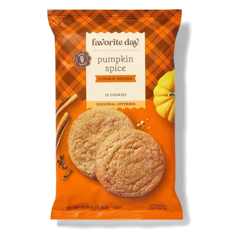 Pumpkin Spice Cookie Dough - 16oz - Favorite Day™