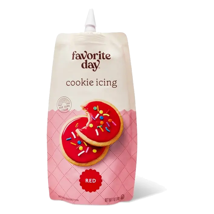 Red Cookie Icing - 7oz - Favorite Day™