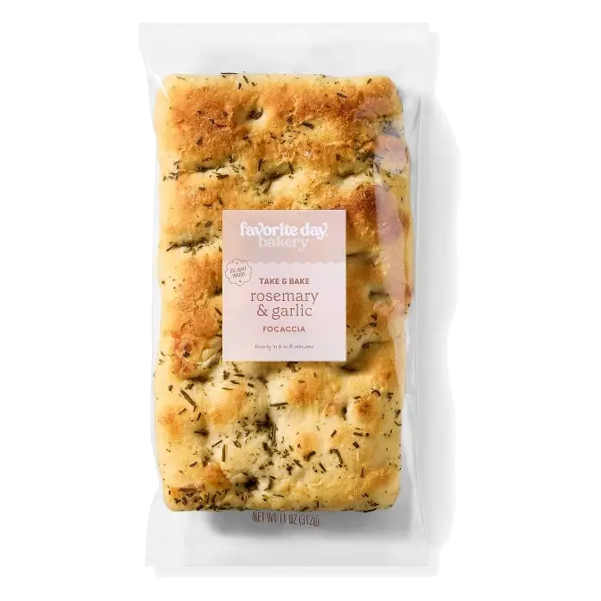 Rosemary & Garlic Focaccia Bread - 11oz - Favorite Day™