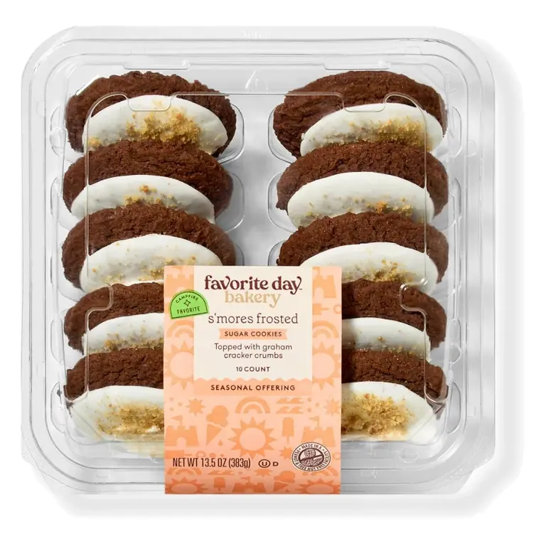 S'mores Frosted Sugar Cookies, 13.5oz/10ct