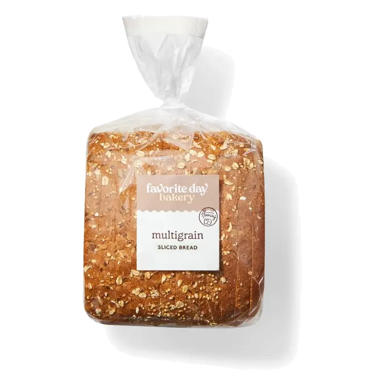 Sliced Multigrain Bread - 17oz - Favorite Day