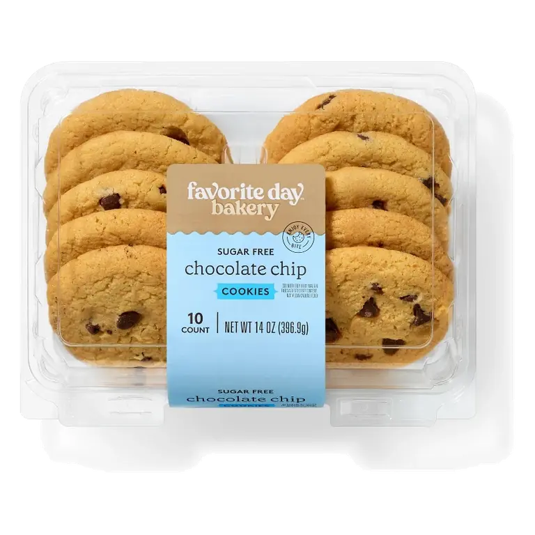 Sugar Free Chocolate Chip Cookies - 14oz - Favorite Day™