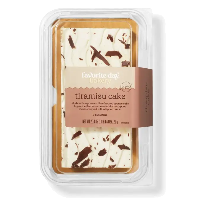Tiramisu Bar Cake - 25.4oz - Favorite Day™