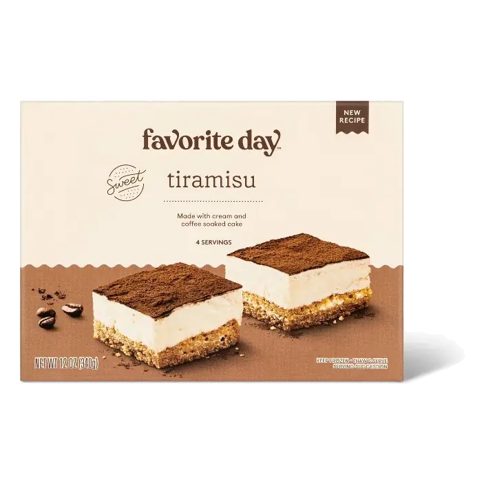 Tiramisu Cream and Coffee Soaked Cake
